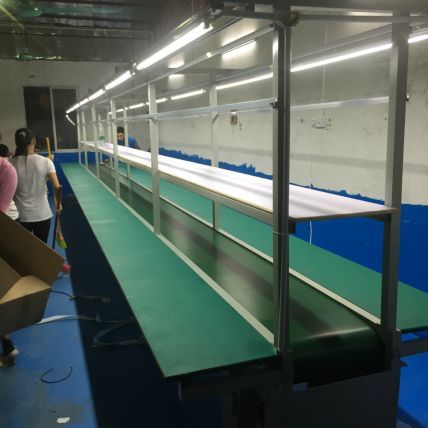紙品廠皮帶流水線